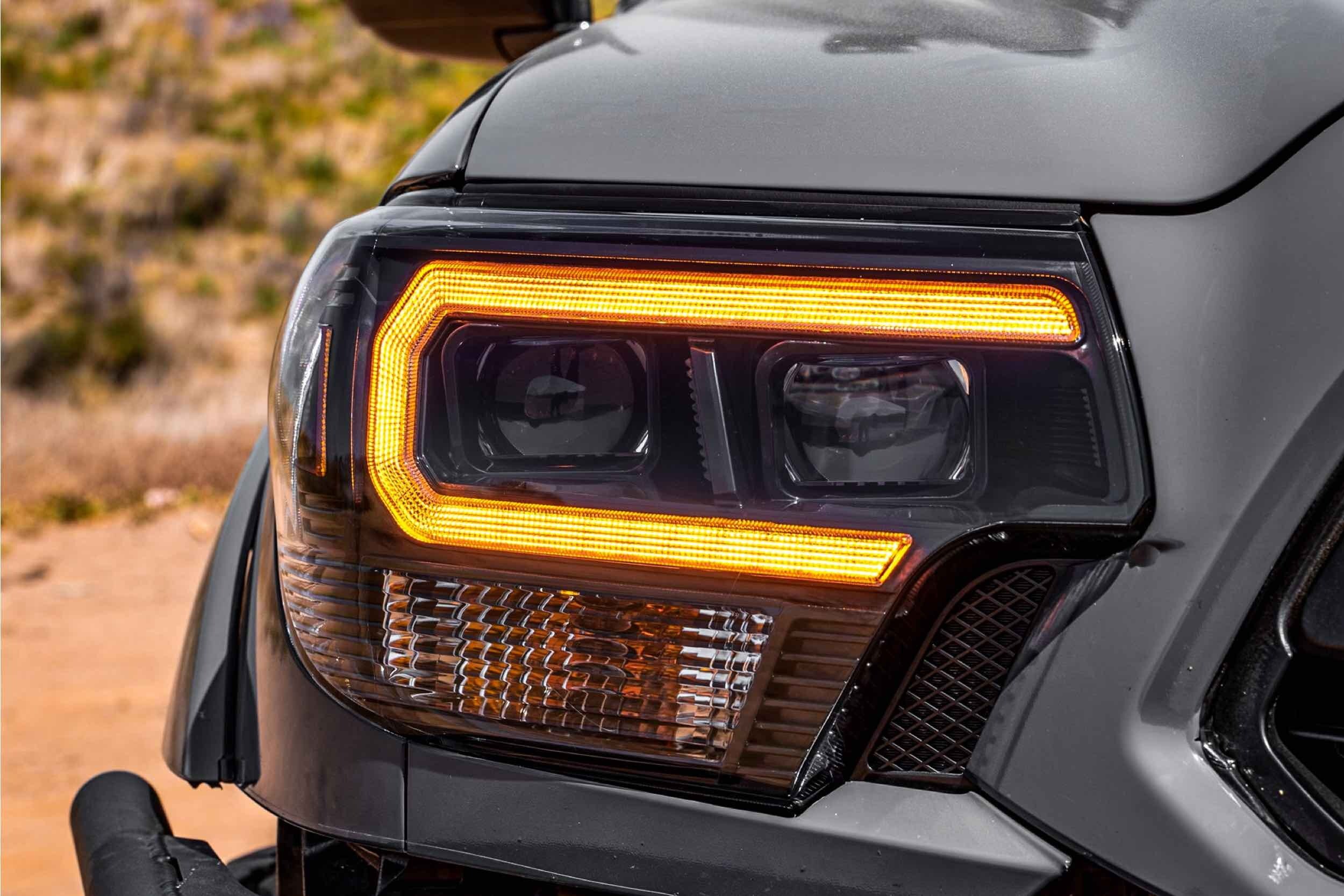 Morimoto Toyota Tacoma (12-15) XB Hybrid LED Headlights (Amber DRL